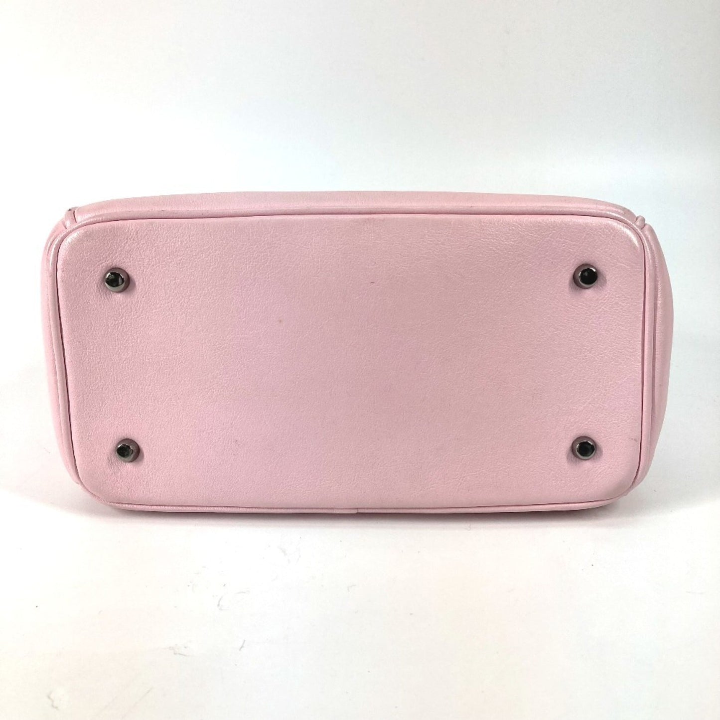 Christian Dior Metallic Pink Leather Leather Handbag Shoulder Bag  