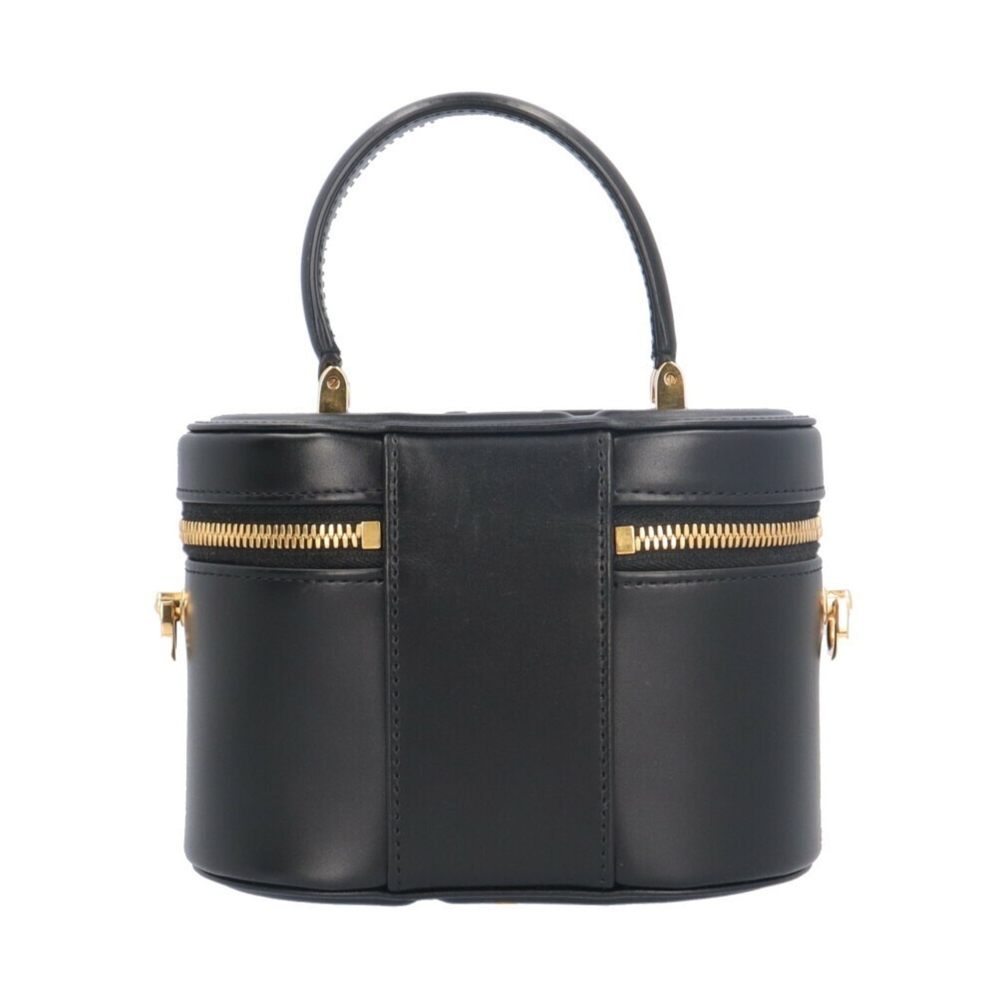 Christian Dior Black Leather Shoulder Bag  