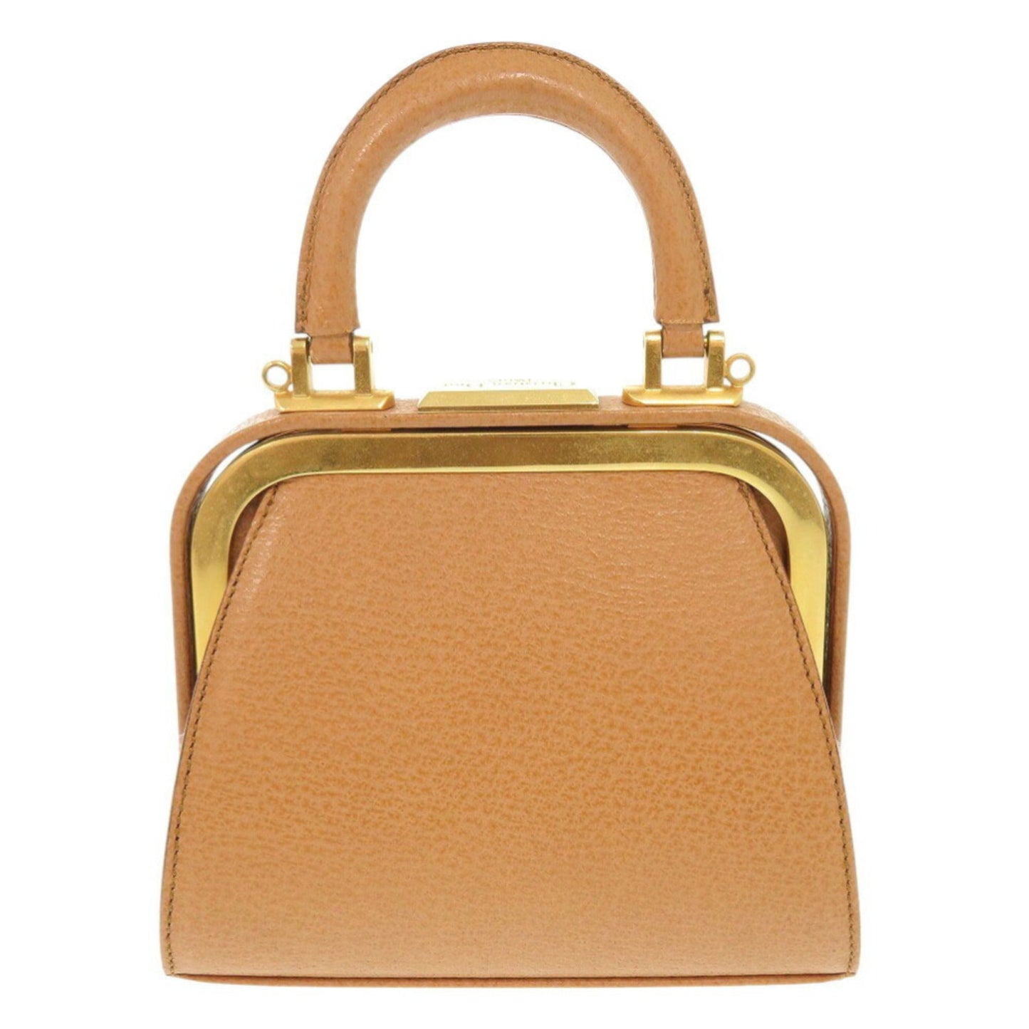 Christian Dior Brown Leather Handbag  