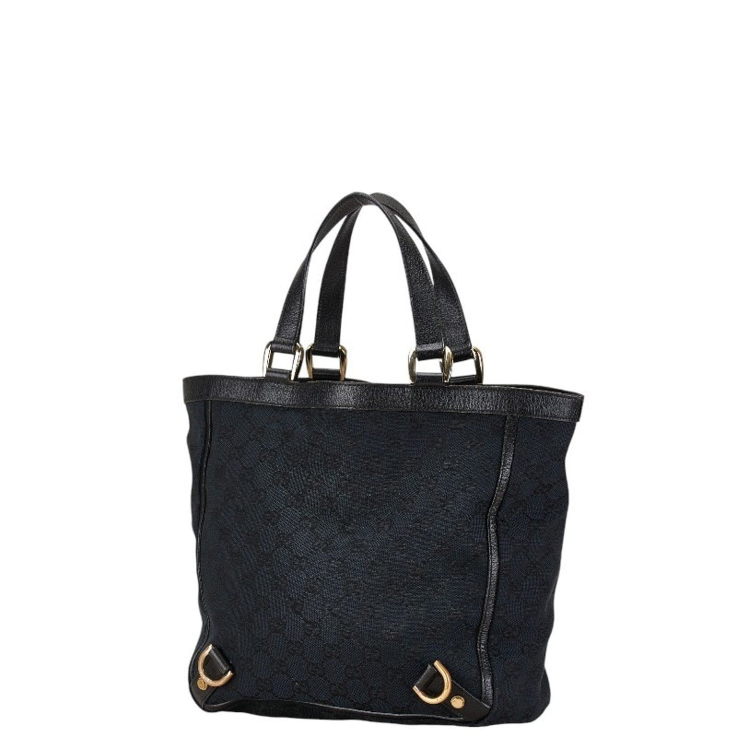 Gucci Leather Canvas Tote