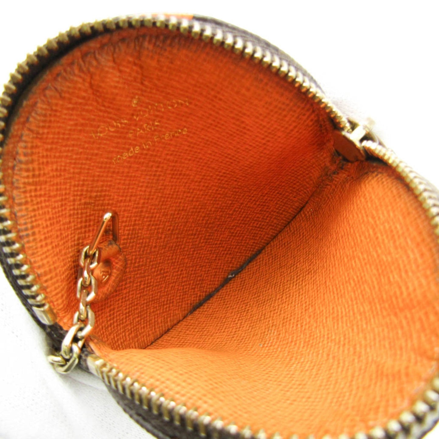 LOUIS VUITTON Monogram Groom Porto Mone Ron M60037 Women,Men Monogram Groom Coin Purse/coin Case Monogram,Orange