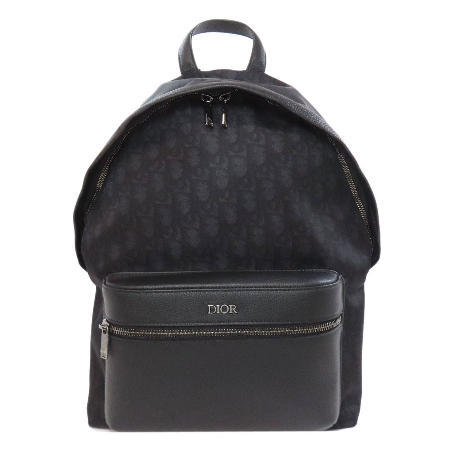 Christian Dior Black Nylon Backpack  