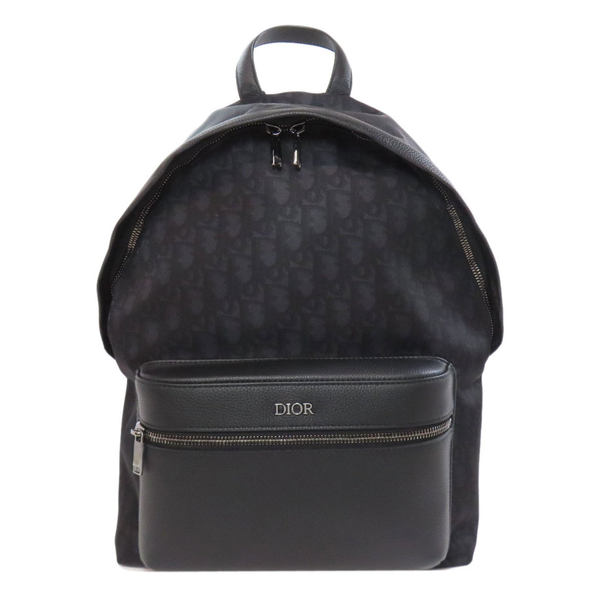 Christian Dior Black Nylon Backpack  