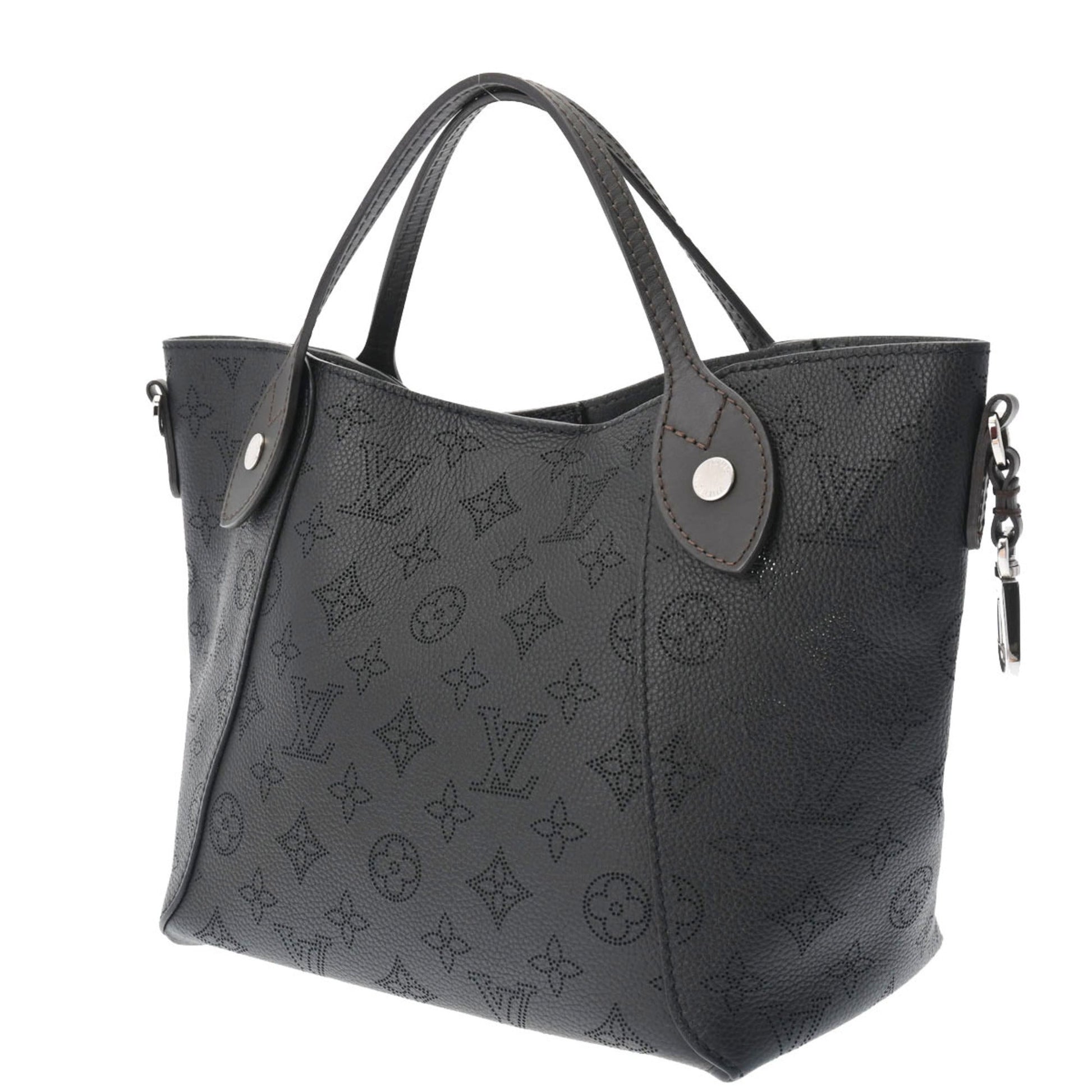 LOUIS VUITTON Monogram Hina PM Noir/Brown Women's Mahina Bag