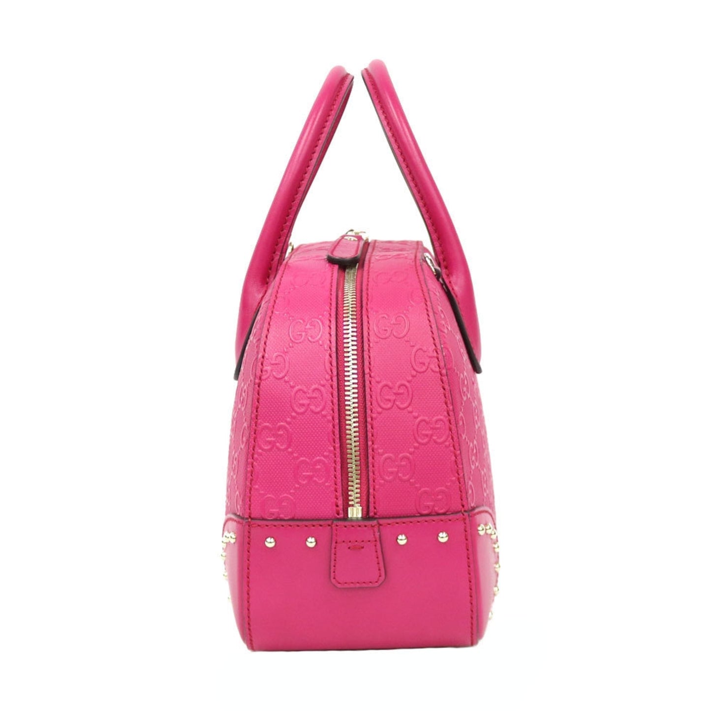 Gucci Pink Leather Shoulder Bag Style 4