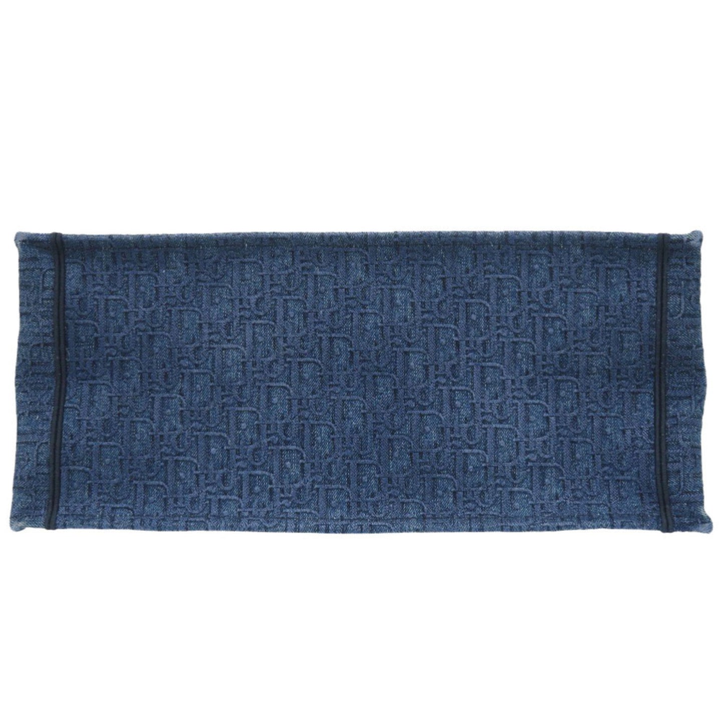 Christian Dior Blue Denim Tote Bag  