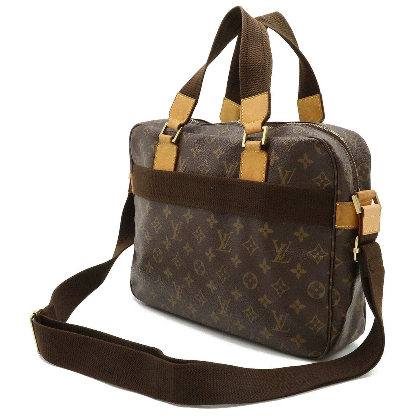 LOUIS VUITTON Monogram Sack Bossfort Handbag Bag Shoulder