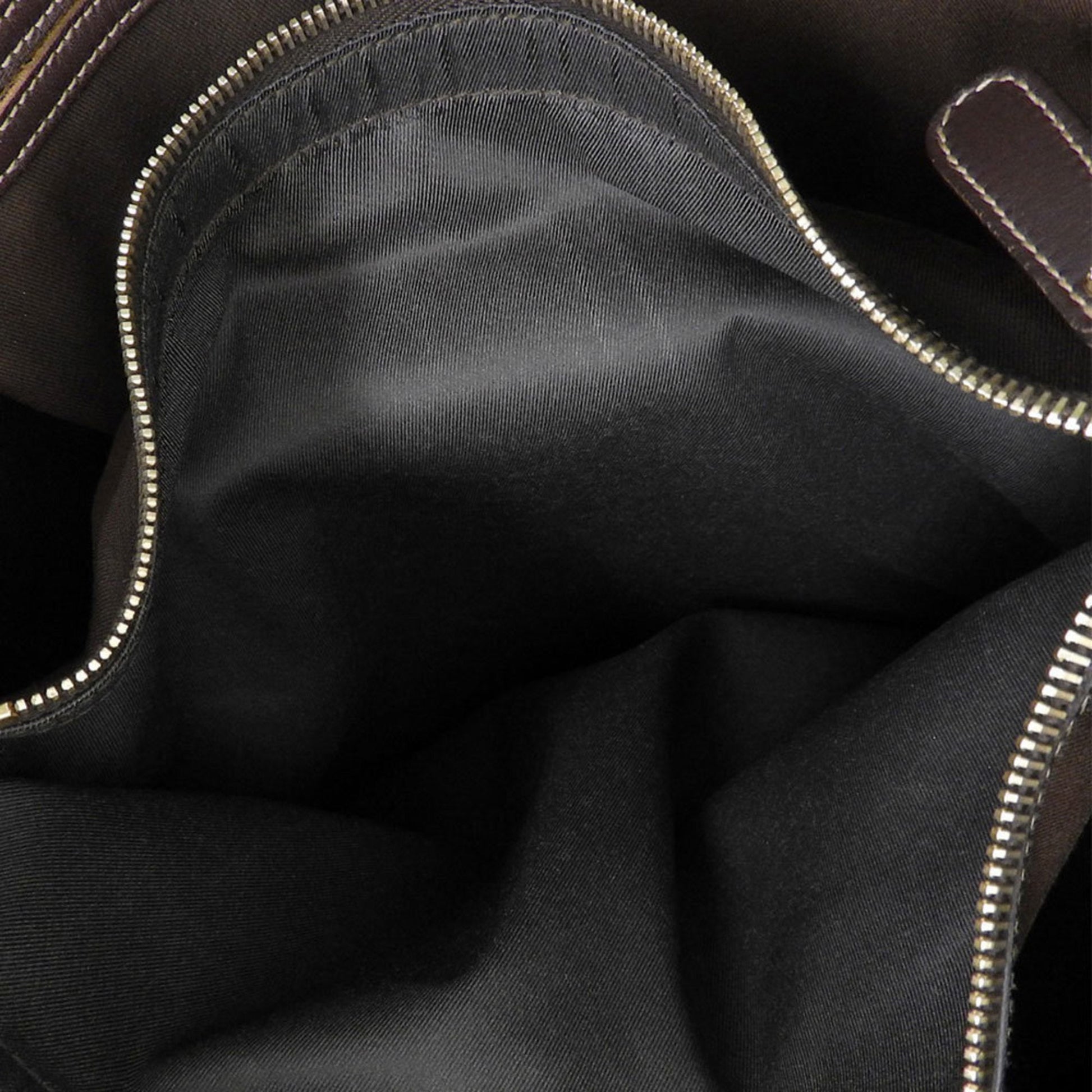 Gucci Brown Leather Tote Style 10