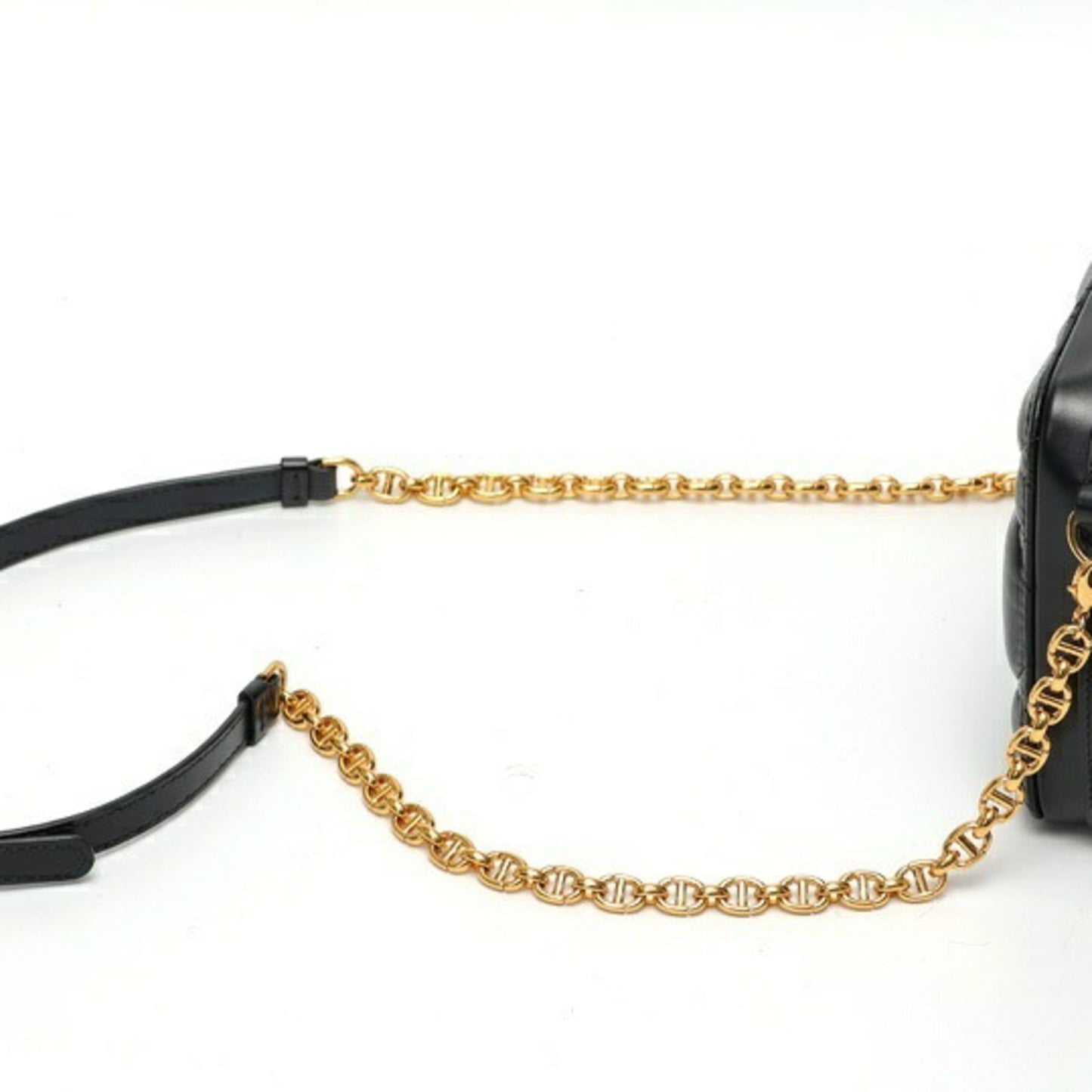 Christian Dior Black Quilting Leather Handbag  