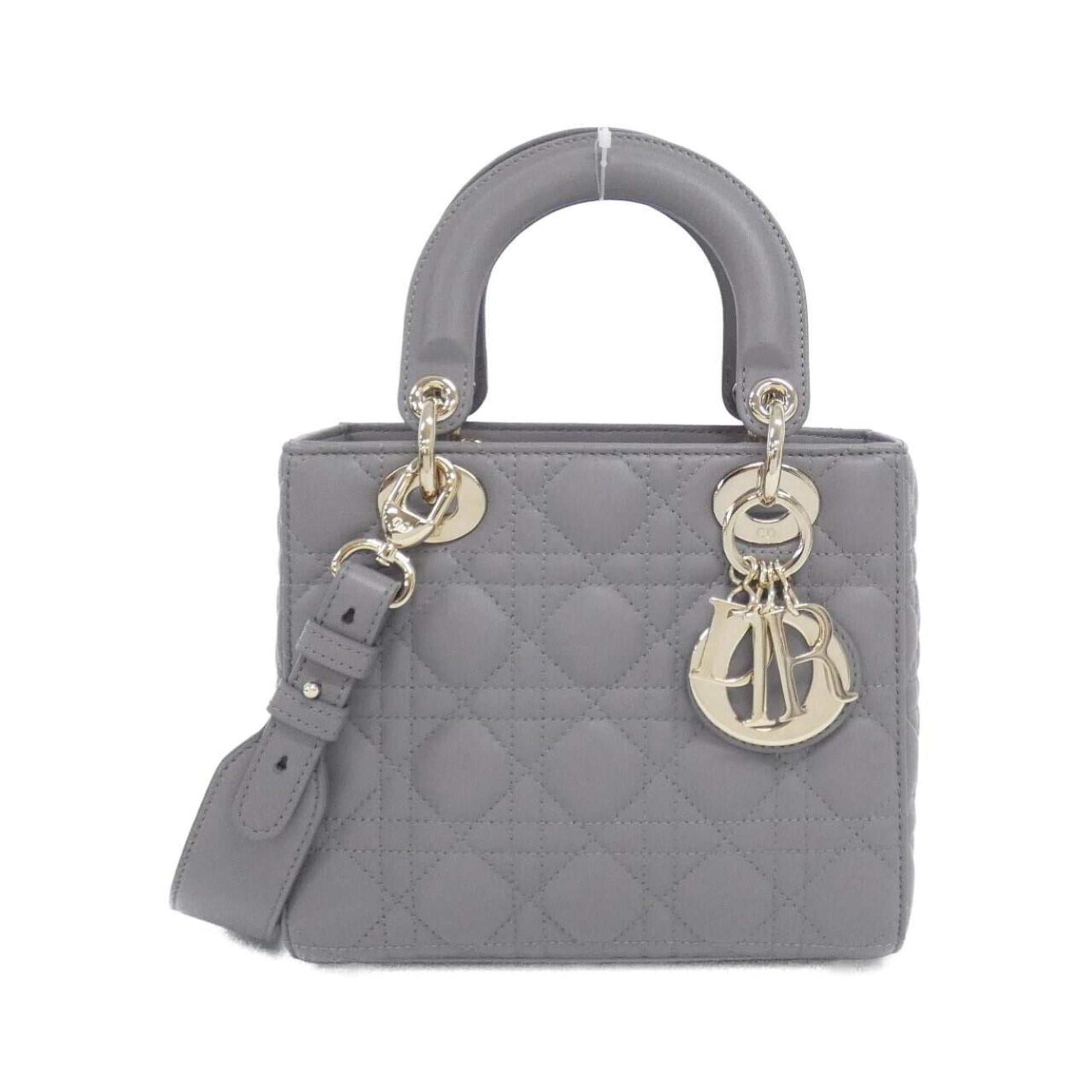 Christian Dior Gold Leather Handbag  