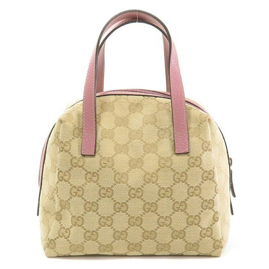 Gucci Leather Canvas Handbag Style 11