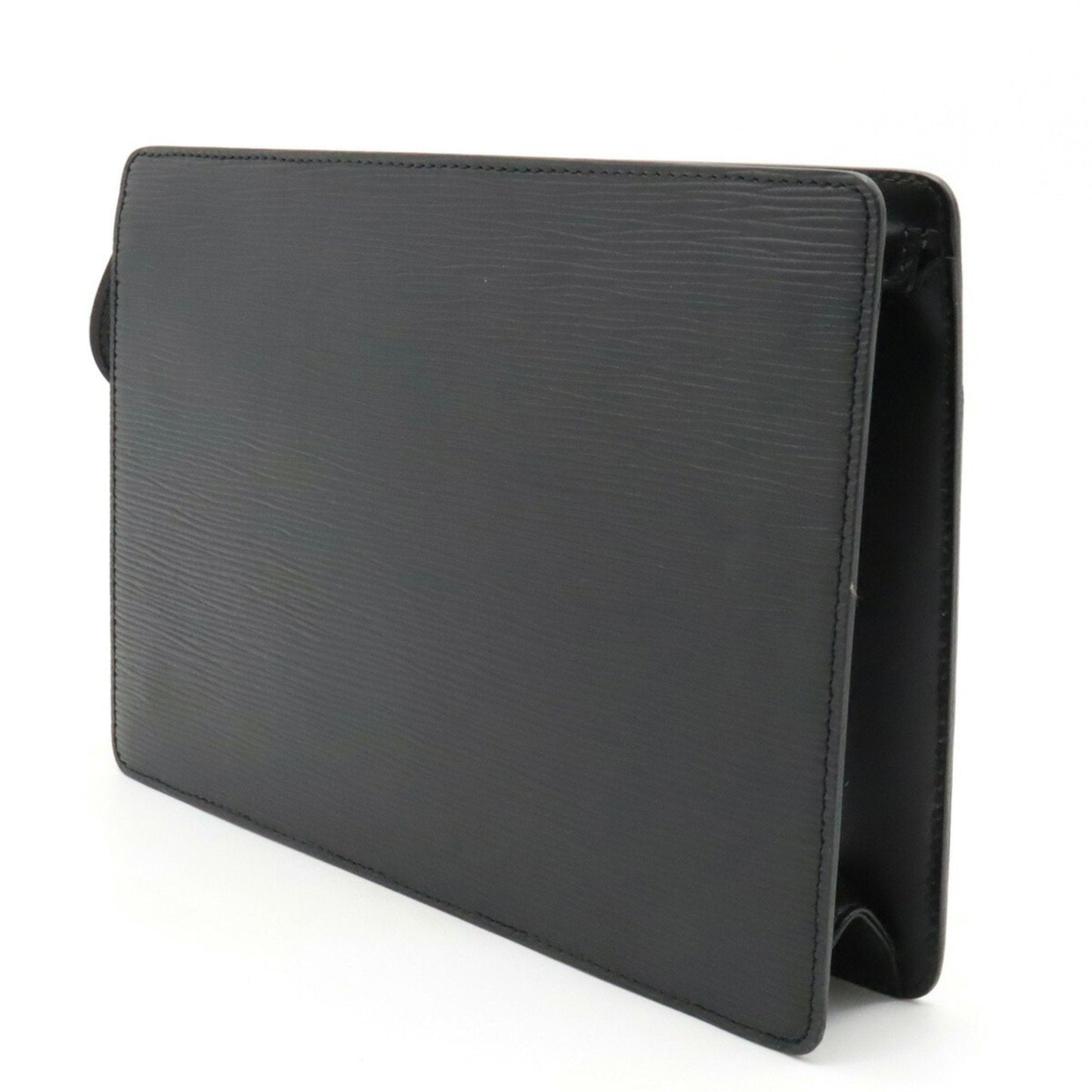 LOUIS VUITTON Epi Pochette Homme Second Bag Clutch Noir Black