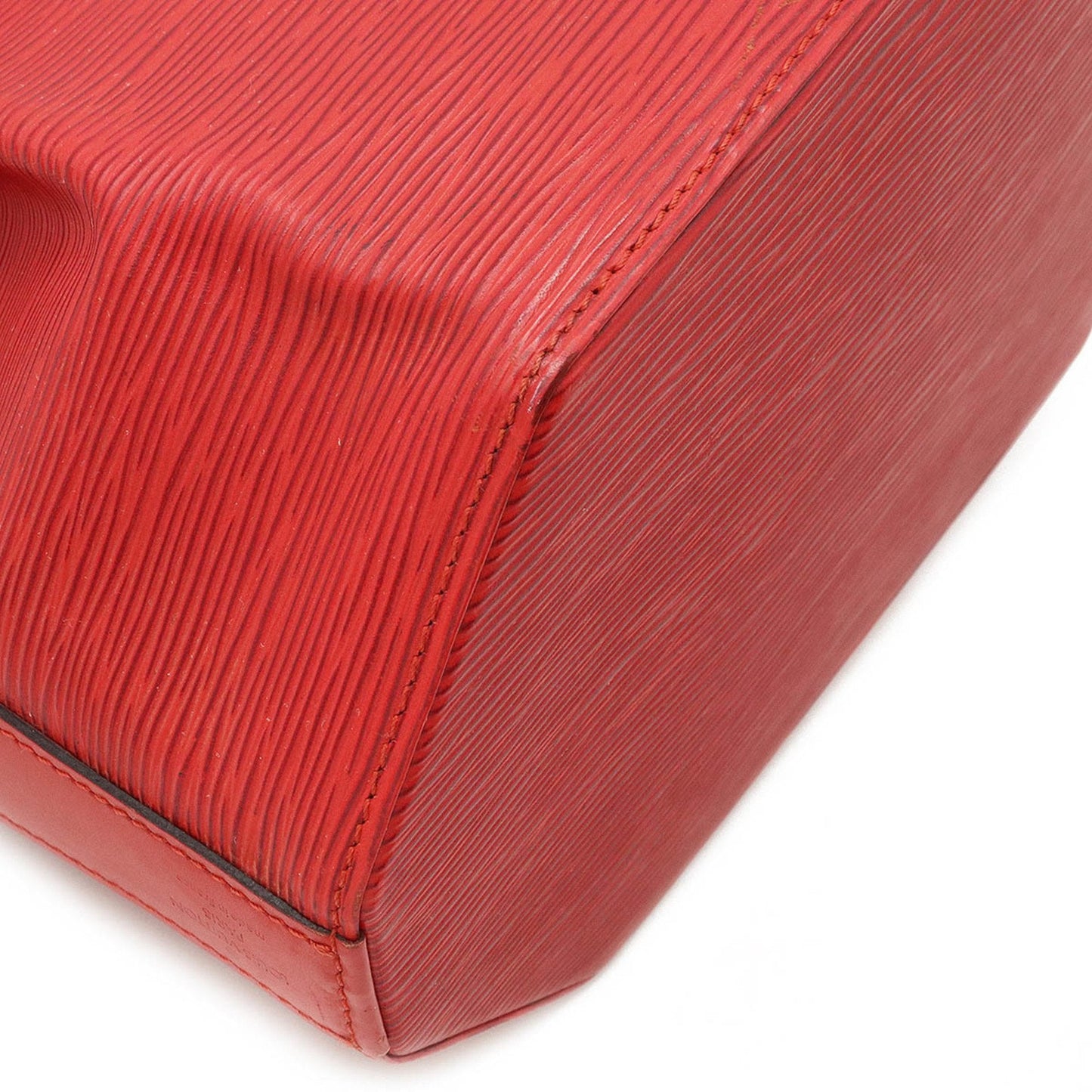 LOUIS VUITTON Epi Sac De Paul PM Shoulder Bag Castilian Red M80207