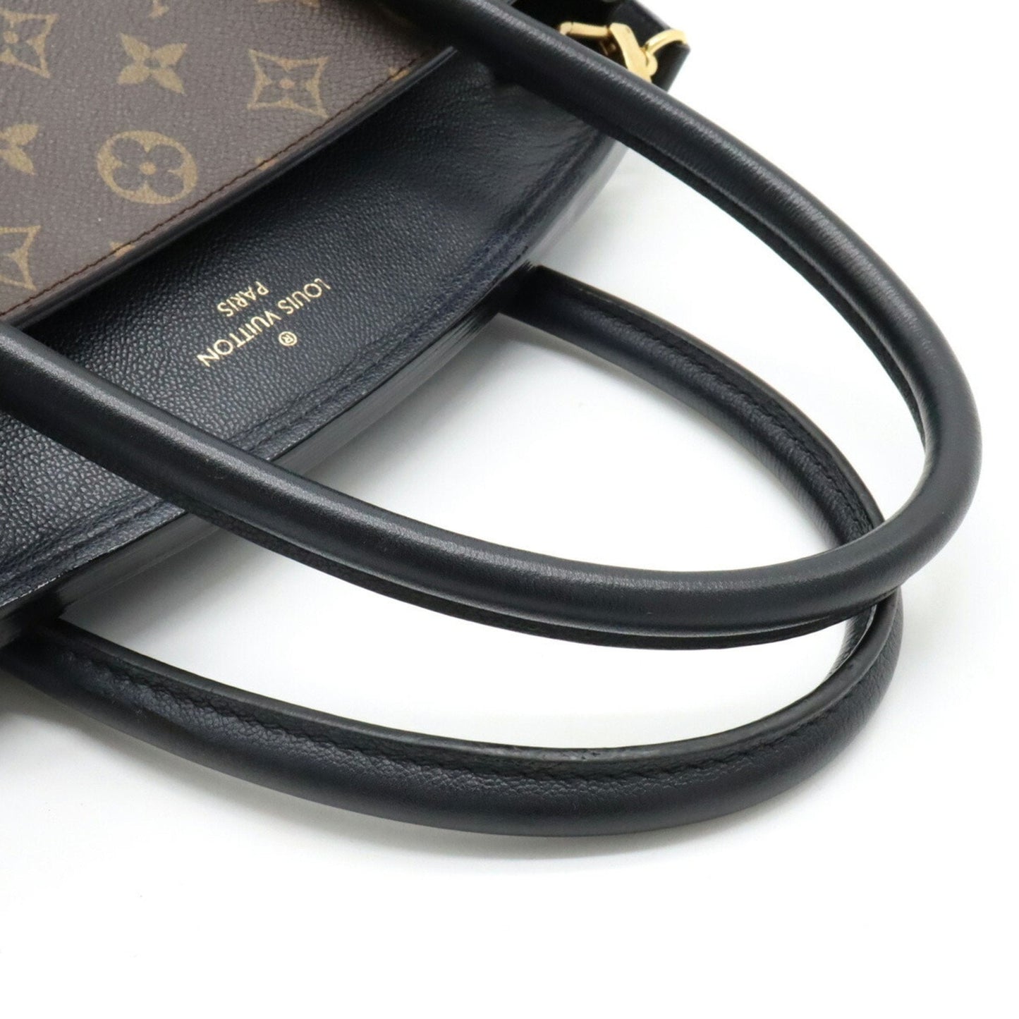 LOUIS VUITTON Monogram Florine Handbag Shoulder Bag Noir Black