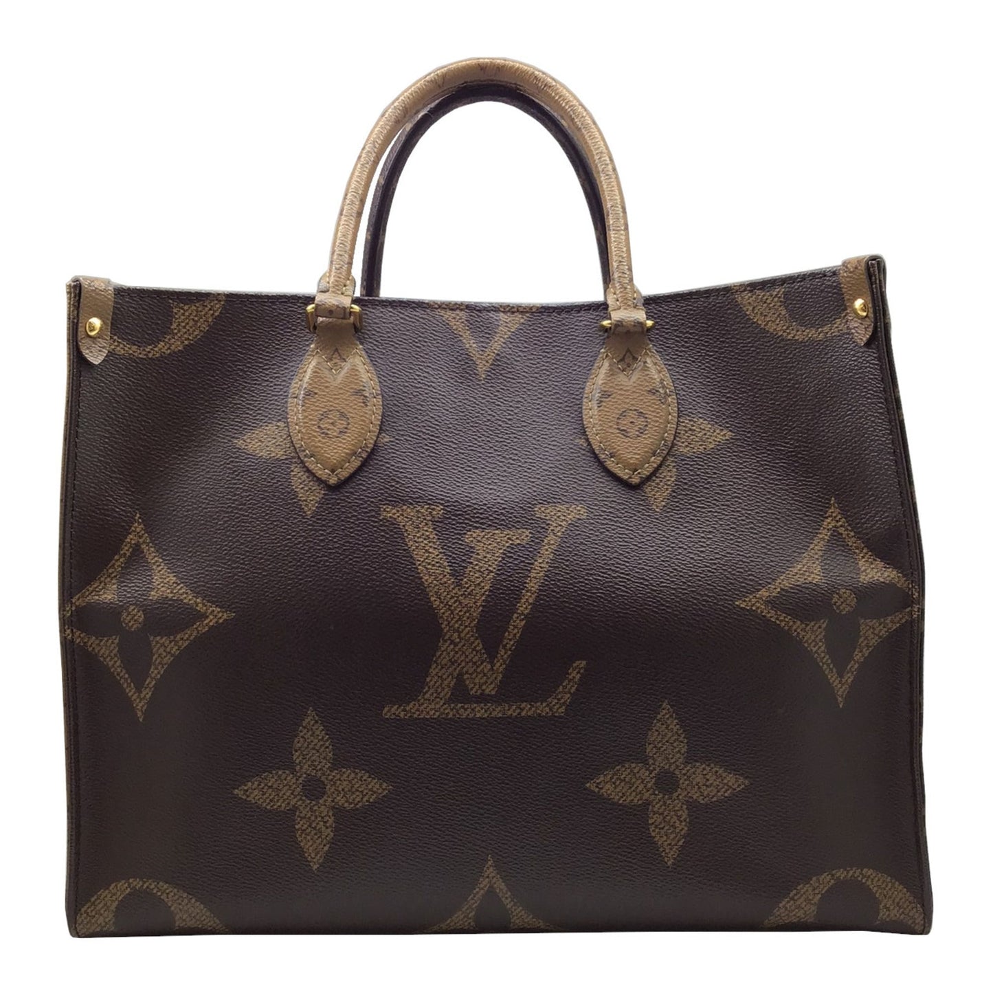 LOUIS VUITTON Monogram Giant Reverse On the Go Handbag Bag Shoulder Ladies Men's Unisex
