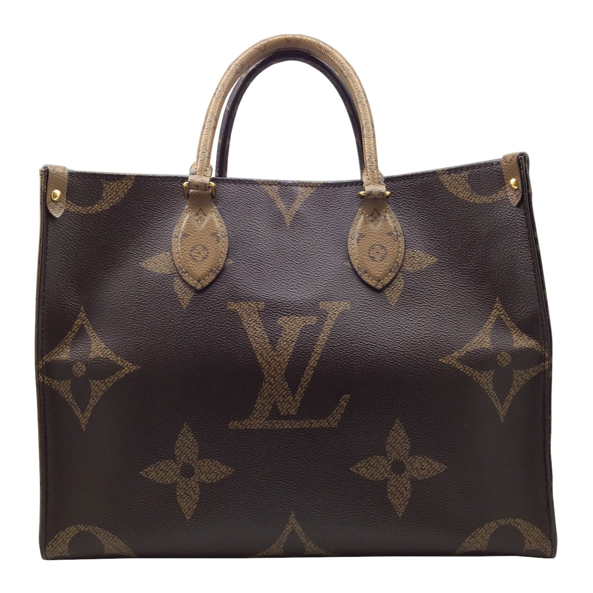 LOUIS VUITTON Monogram Giant Reverse On the Go Handbag Bag Shoulder Ladies Men's Unisex