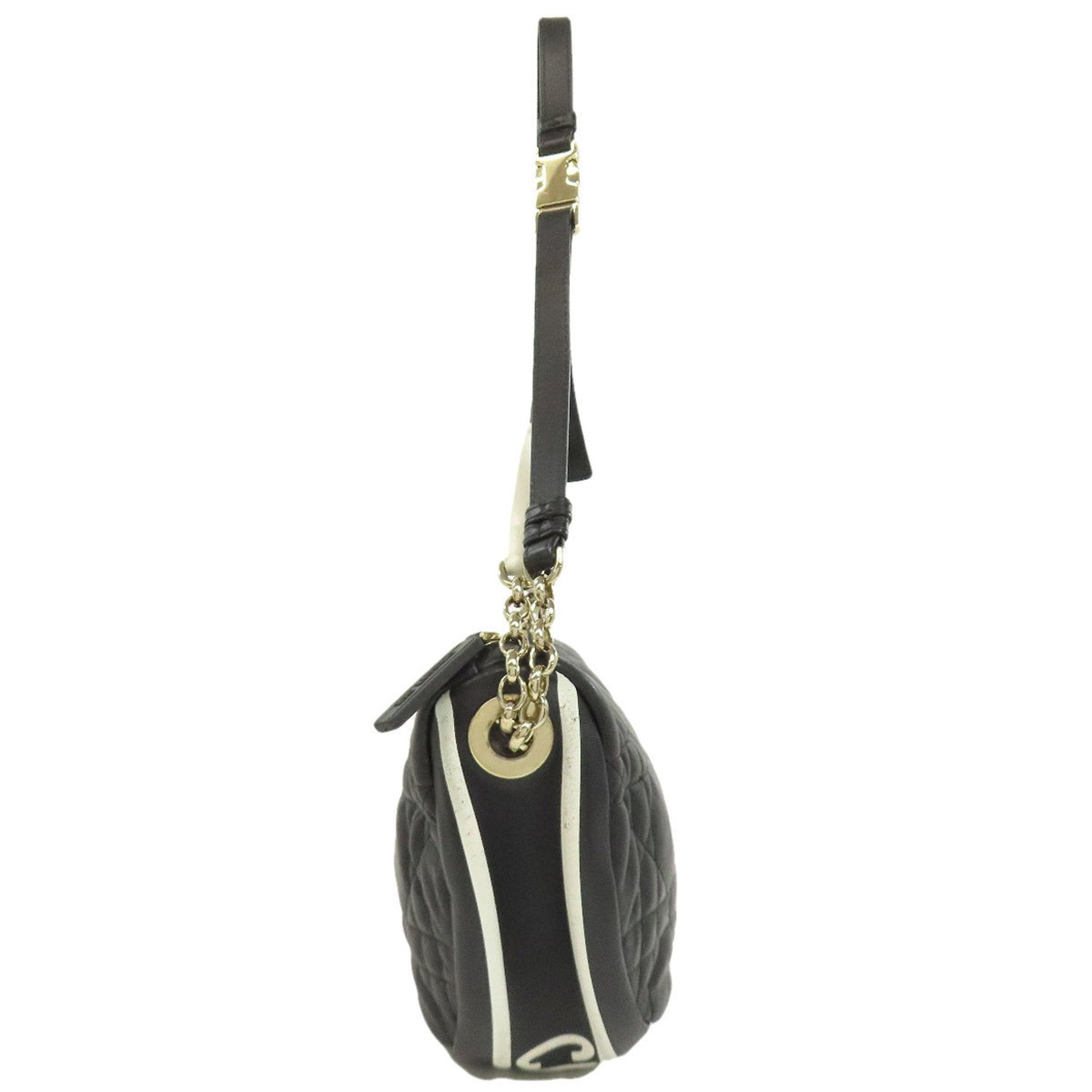 Christian Dior Black Leather Handbag  