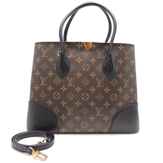 LOUIS VUITTON Flandrin Ladies Handbag M41595 Monogram Macassar Brown