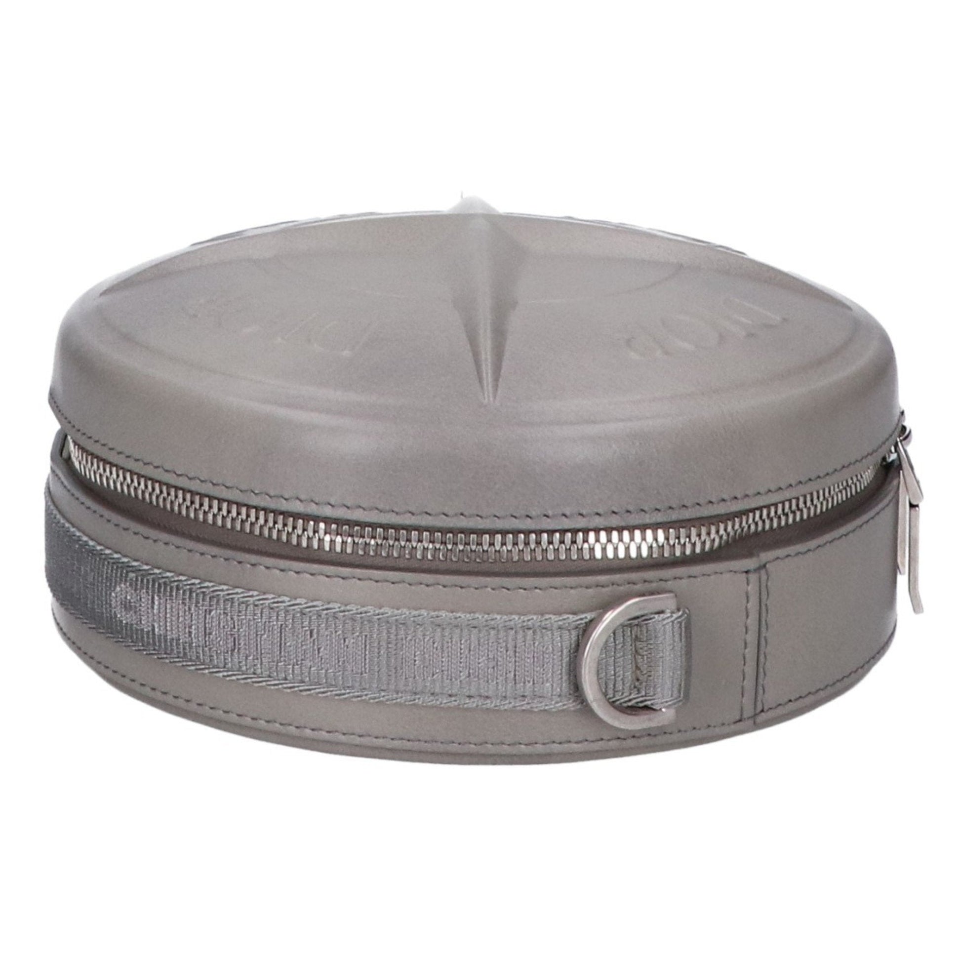 Christian Dior Gray Leather Shoulder Bag Sling Bag  