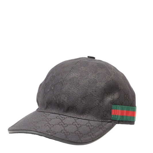 Gucci Leather Canvas Shoulder Bag