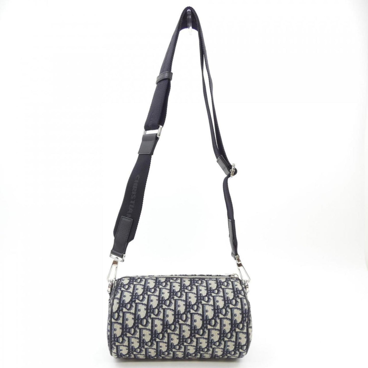 Christian Dior Beige Black Navy Handbag  