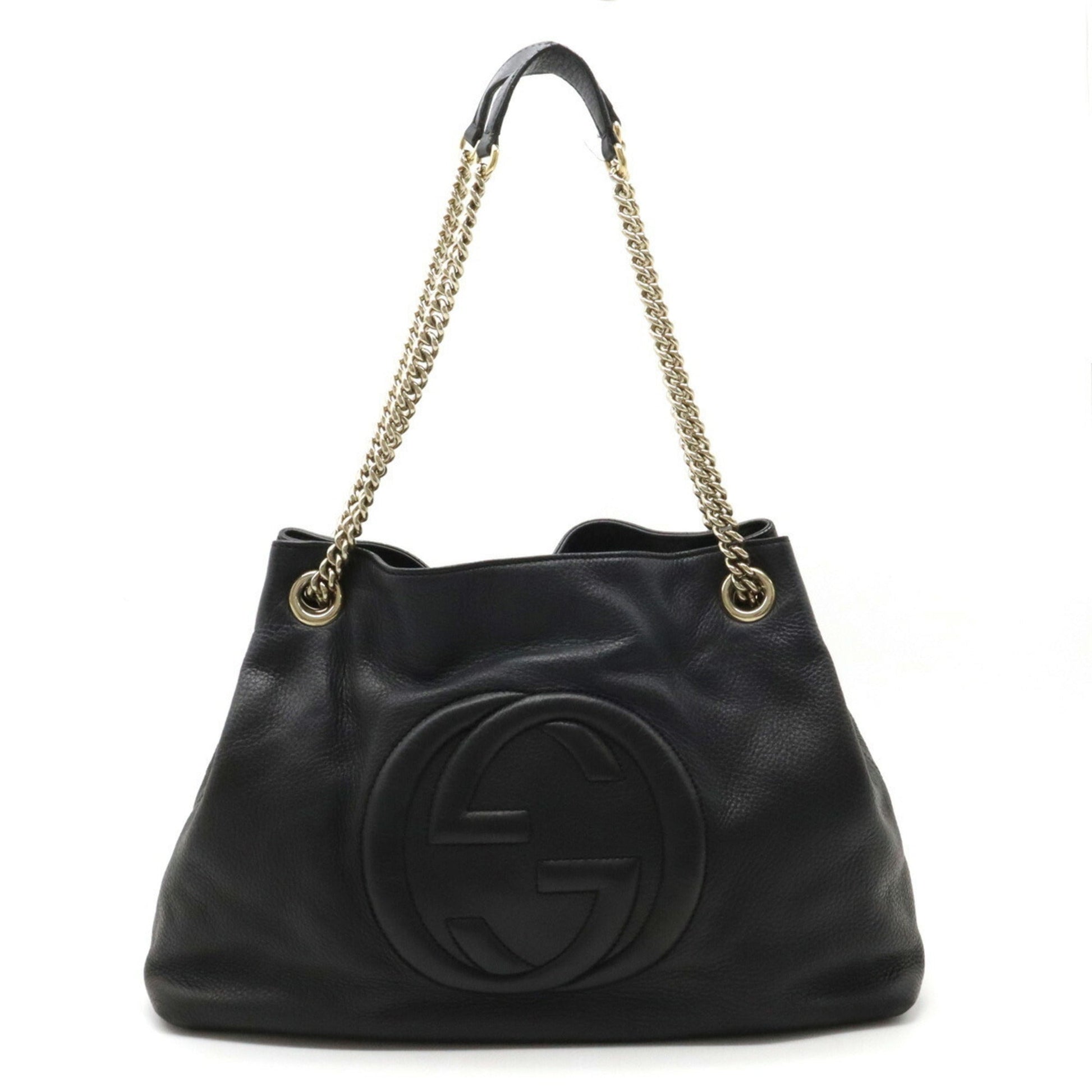 Gucci Chain Leather Tote