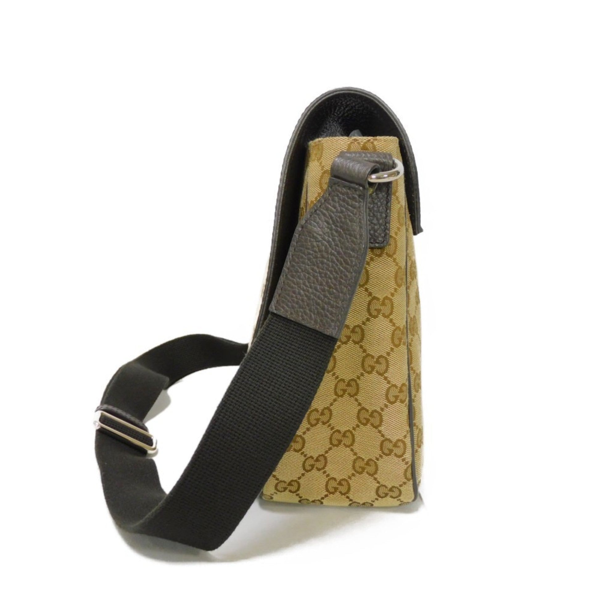 Gucci Leather Canvas Crossbody