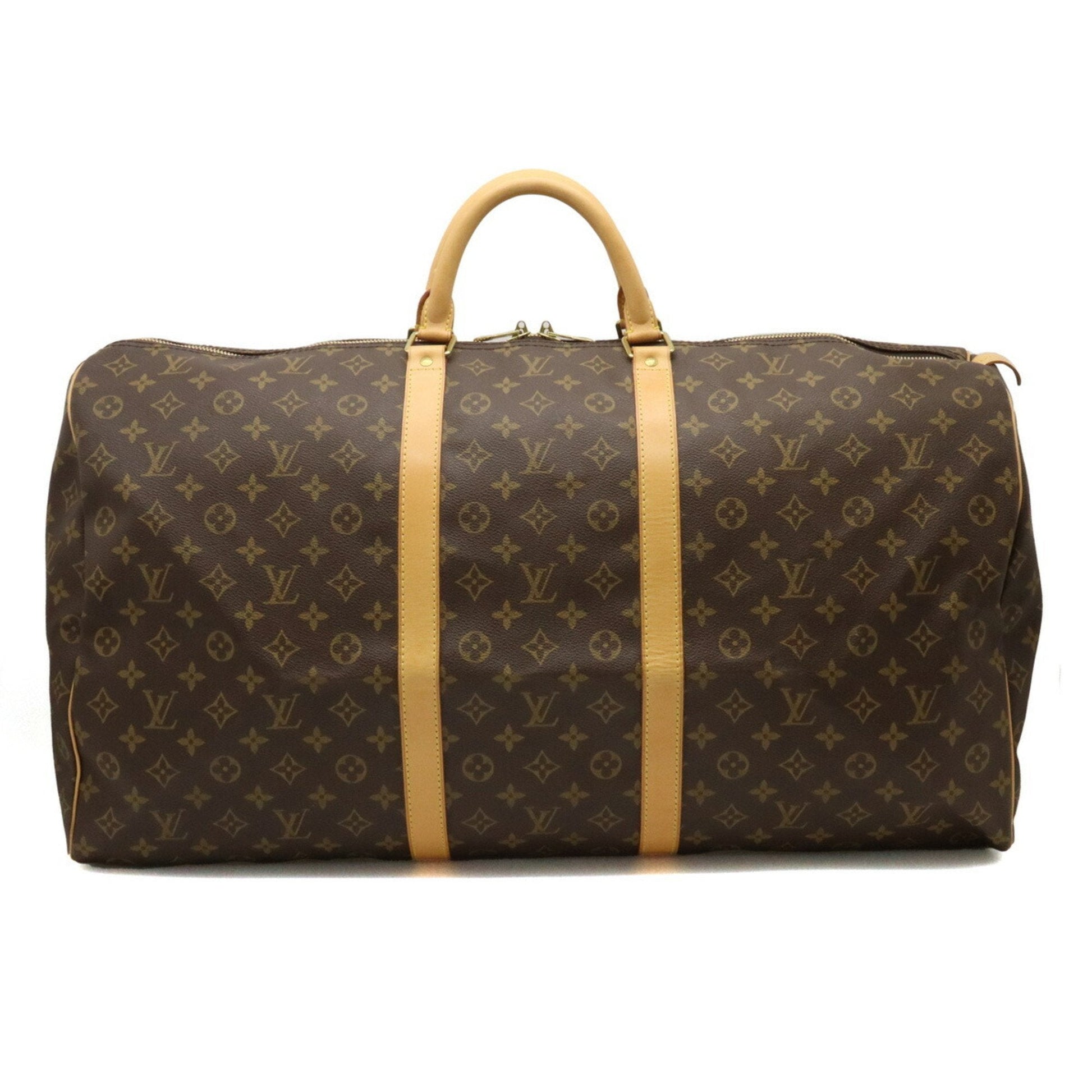 LOUIS VUITTON Monogram Keepall 60 Boston Bag