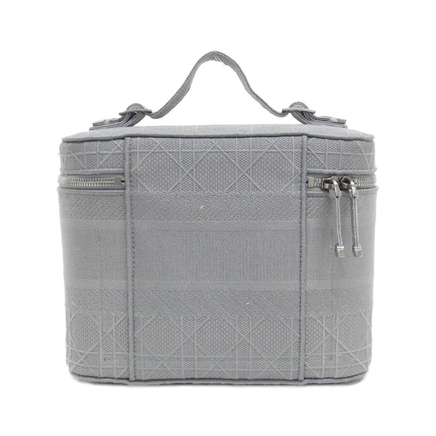 Christian Dior Canvas Handbag Vanity Bag  