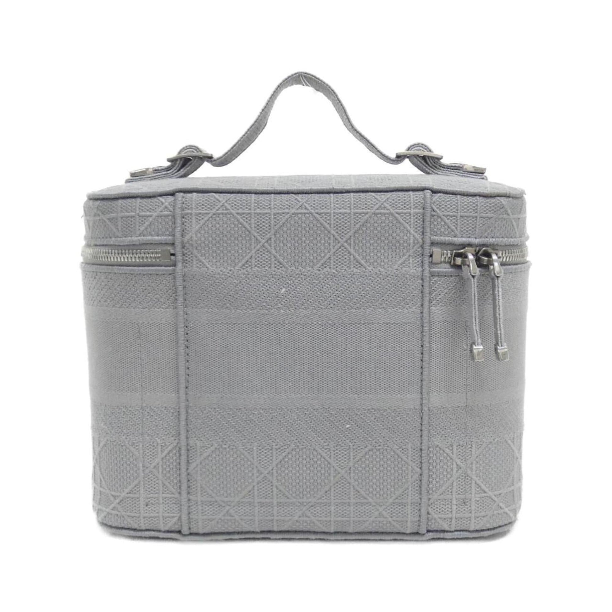 Christian Dior Canvas Handbag Vanity Bag  