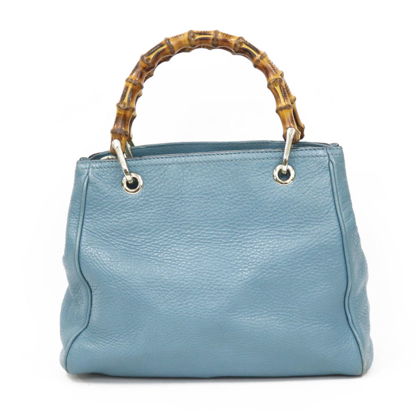 Gucci Bamboo Blue Shoulder Bag