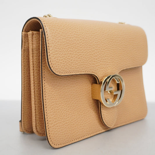 Gucci Leather Shoulder Bag