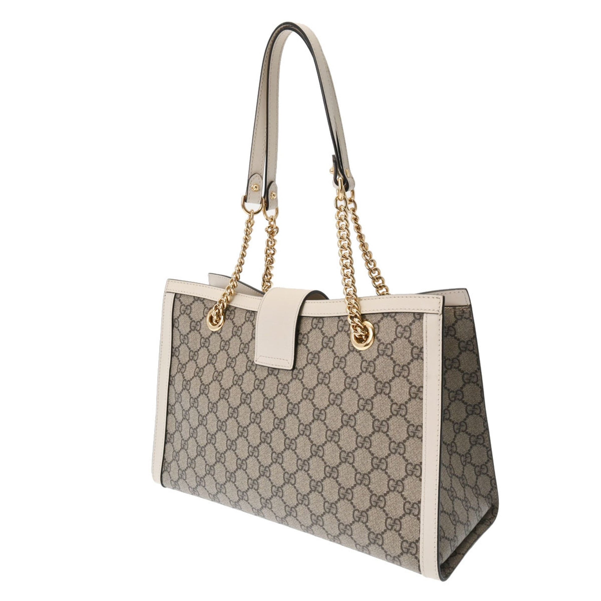 Gucci Chain Canvas Tote
