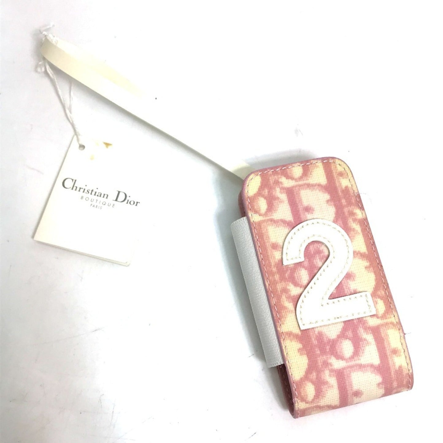 Christian Dior Pink Pvc Pouch  