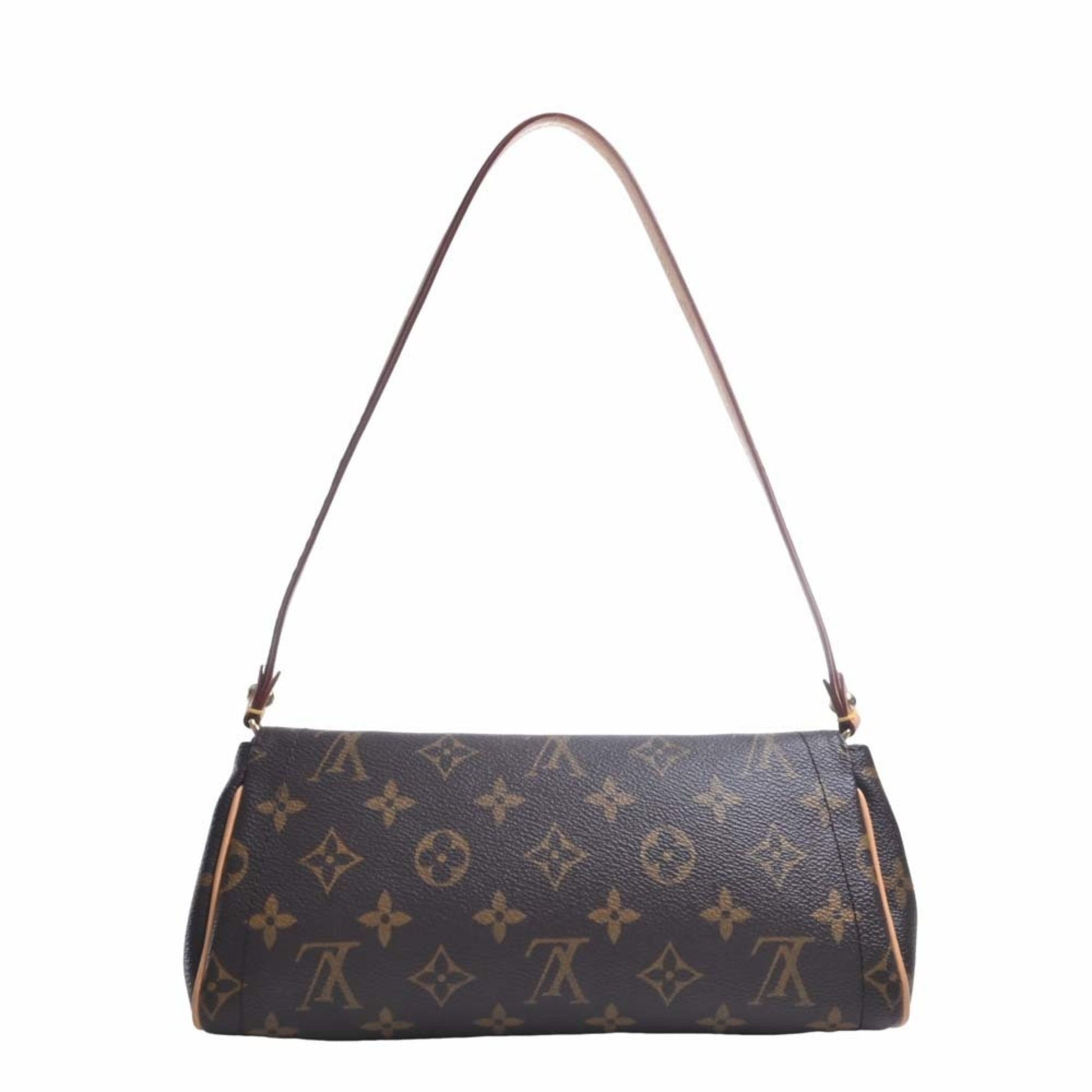 LOUIS VUITTON Monogram Pochette Beverly Shoulder Bag Brown Women's