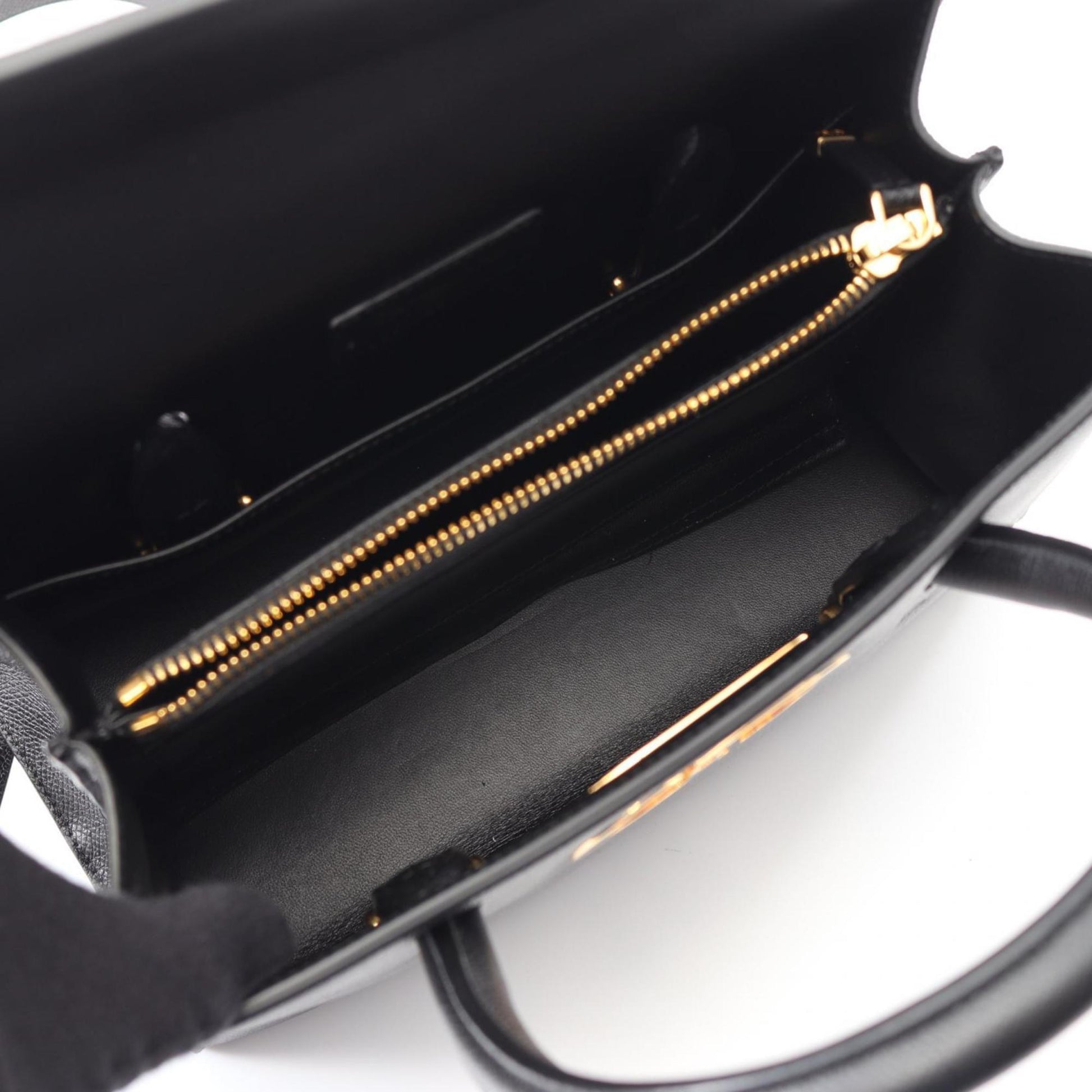Christian Dior Black Leather Handbag  