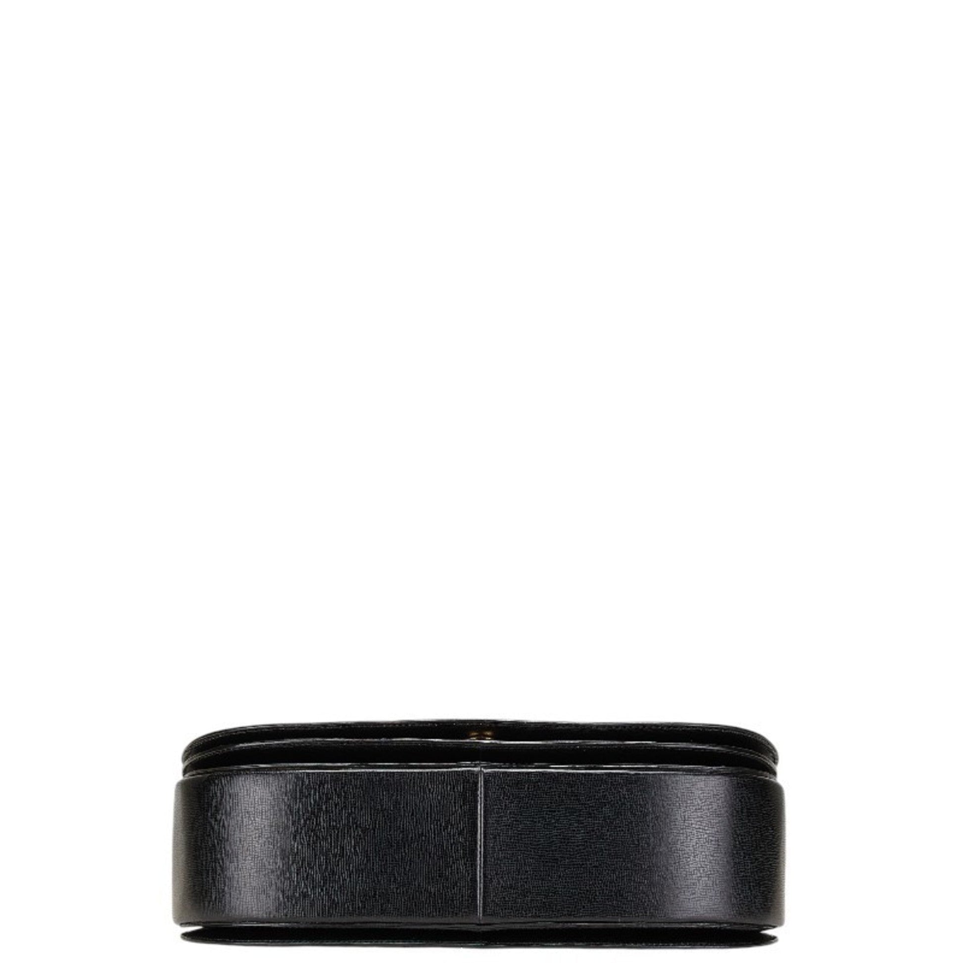 Christian Dior Black Leather Handbag  