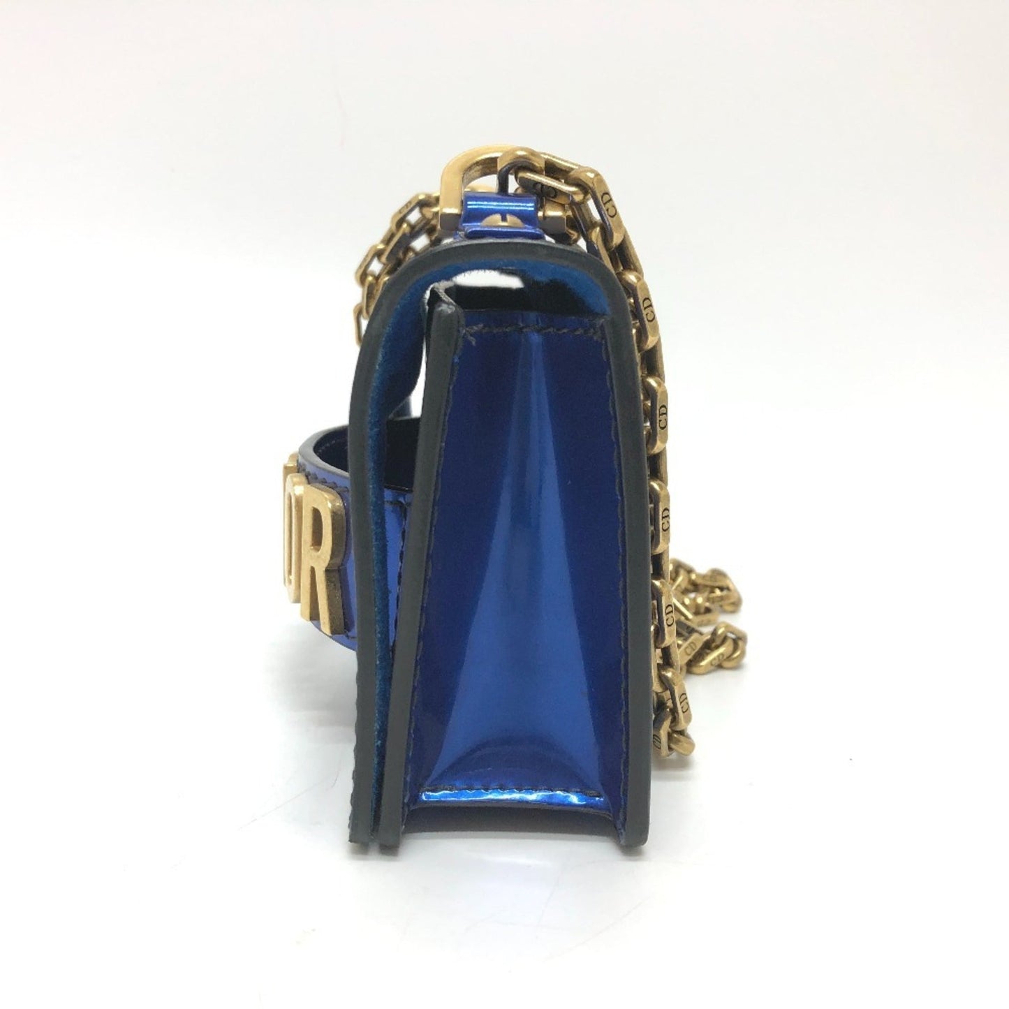 Christian Dior Black Leather Shoulder Bag  