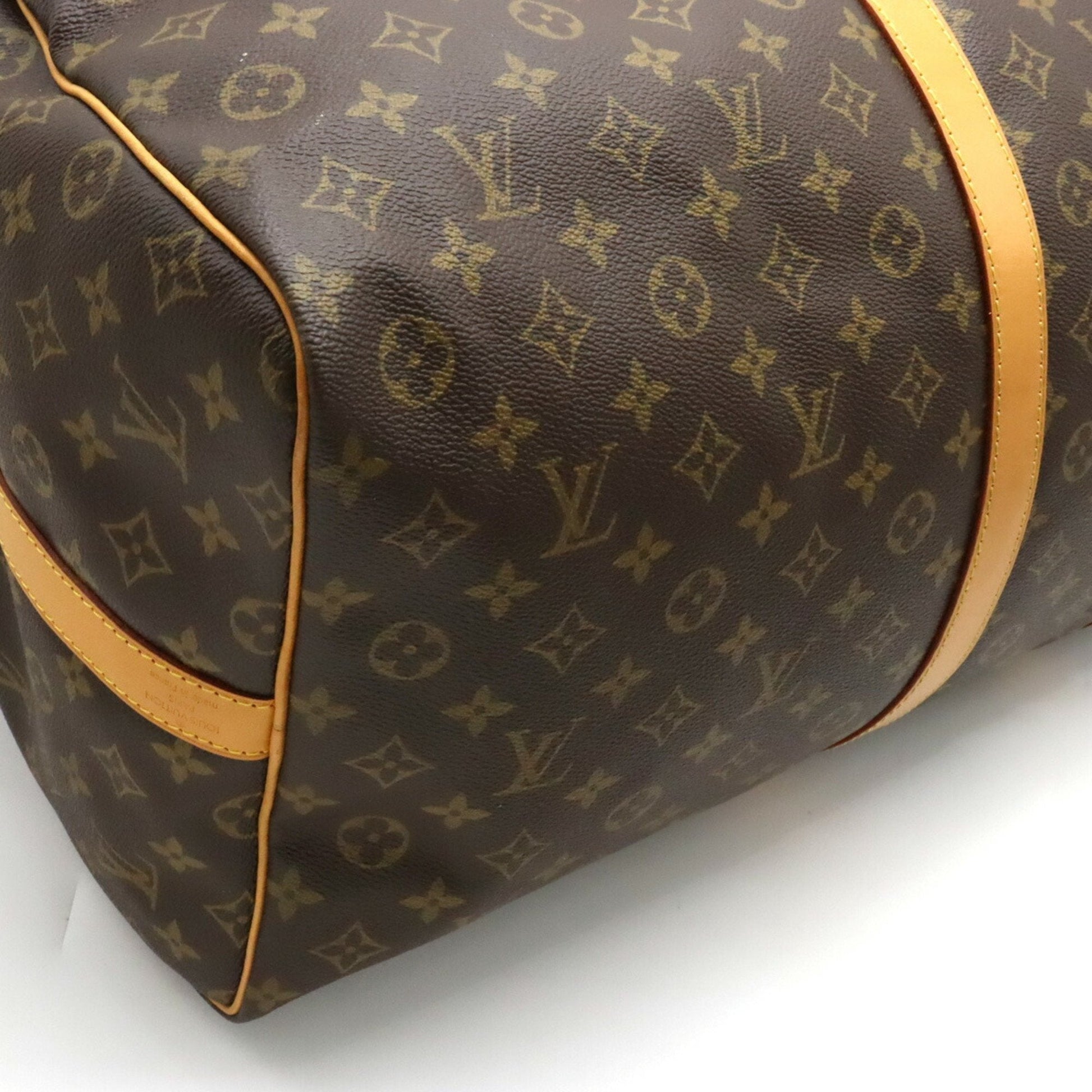 LOUIS VUITTON Monogram Keepall Bandouliere 60 Boston Bag Shoulder