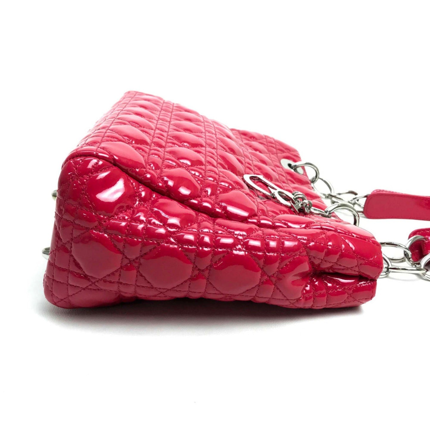 Christian Dior Pink Leather Handbag  