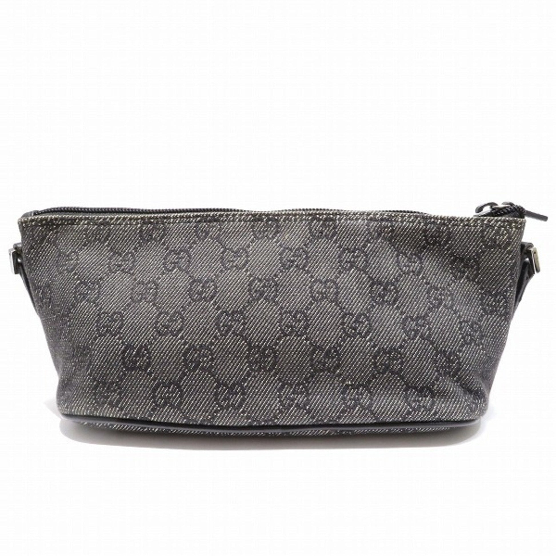 Gucci Leather Canvas Clutch Style 7