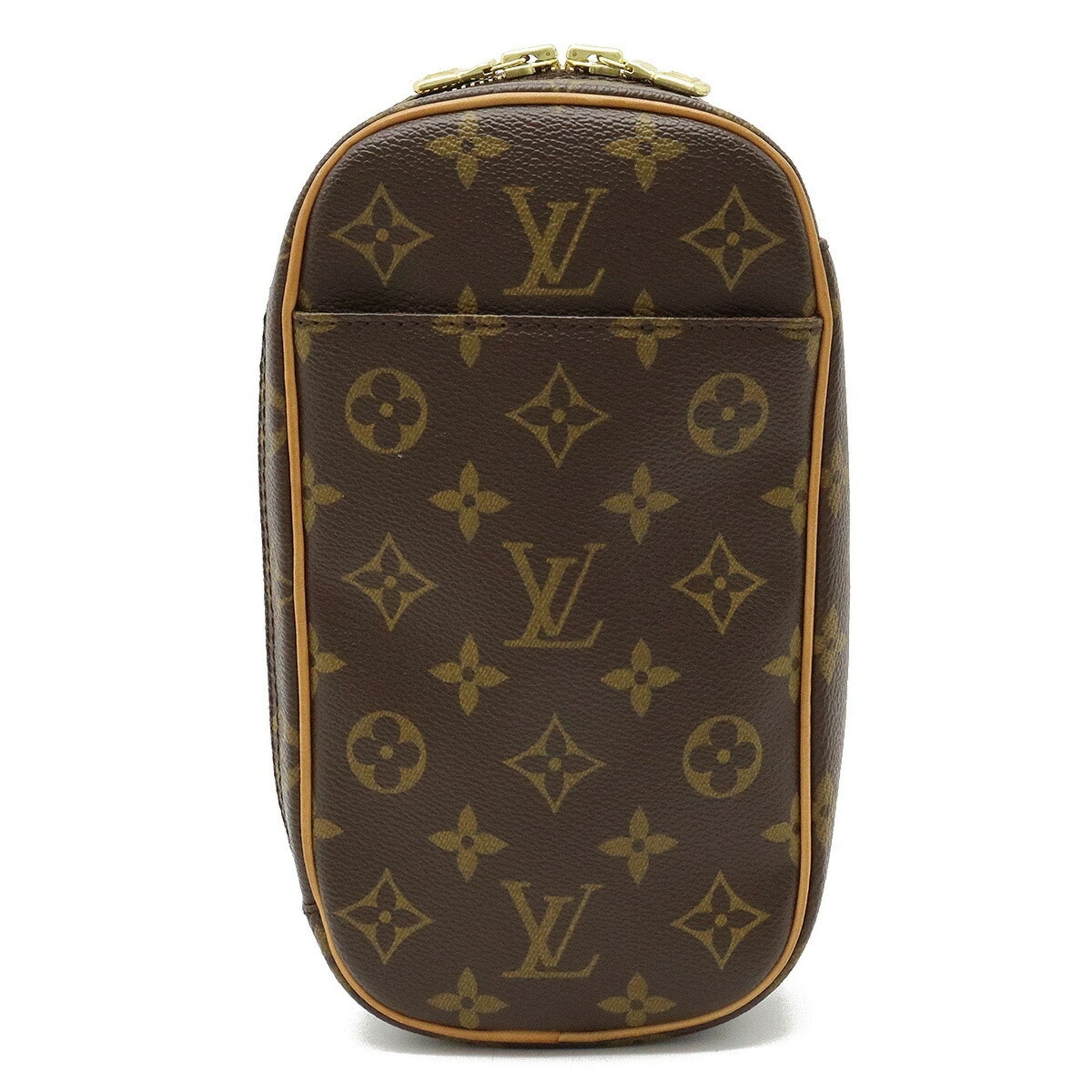 LOUIS VUITTON Monogram Pochette Ganju Body Bag Shoulder