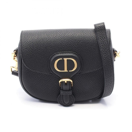 Christian Dior Black Leather Shoulder Bag  