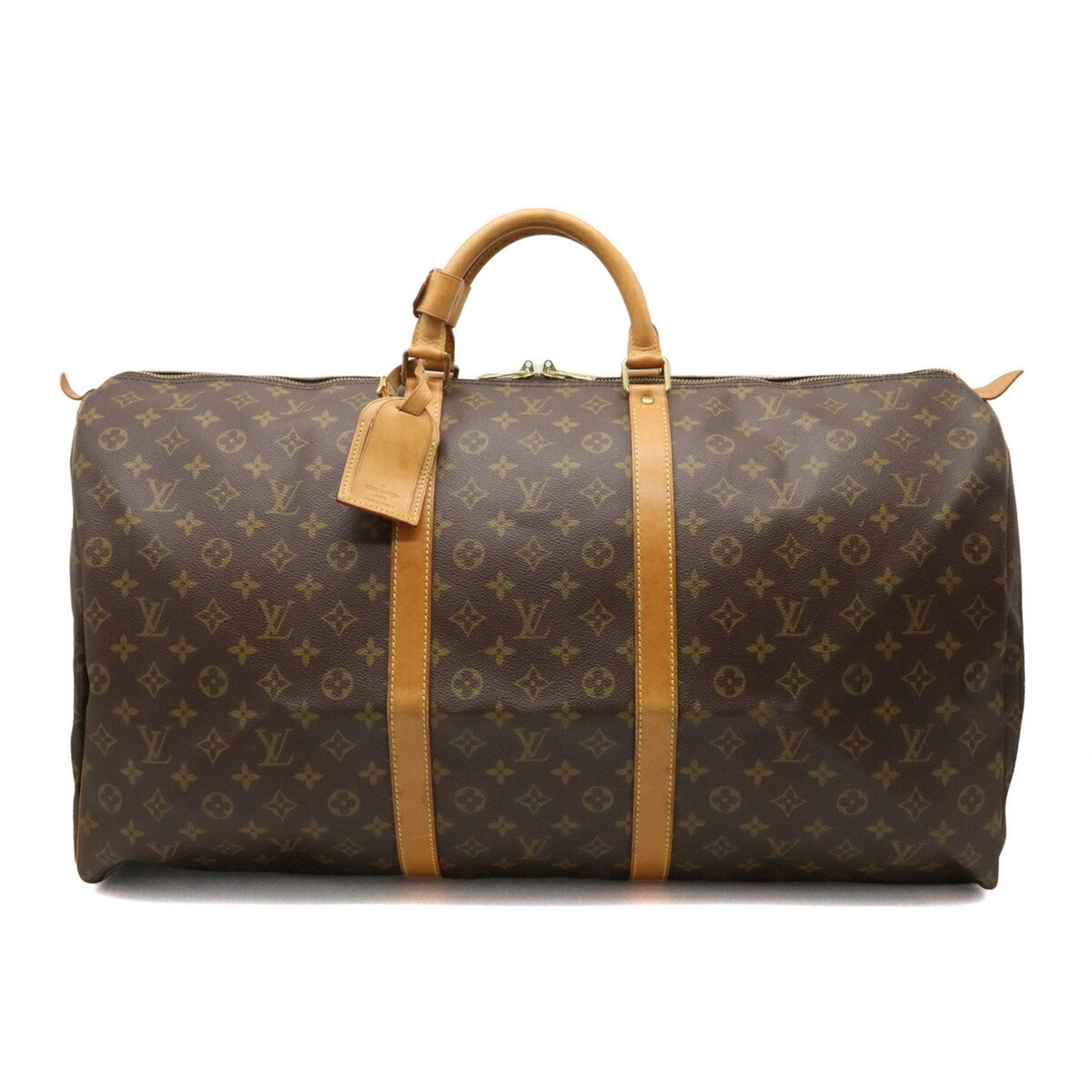 LOUIS VUITTON Monogram Keepall 60 Boston Bag