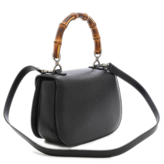 Gucci Lou Leather Top Handle Shoulder Bag