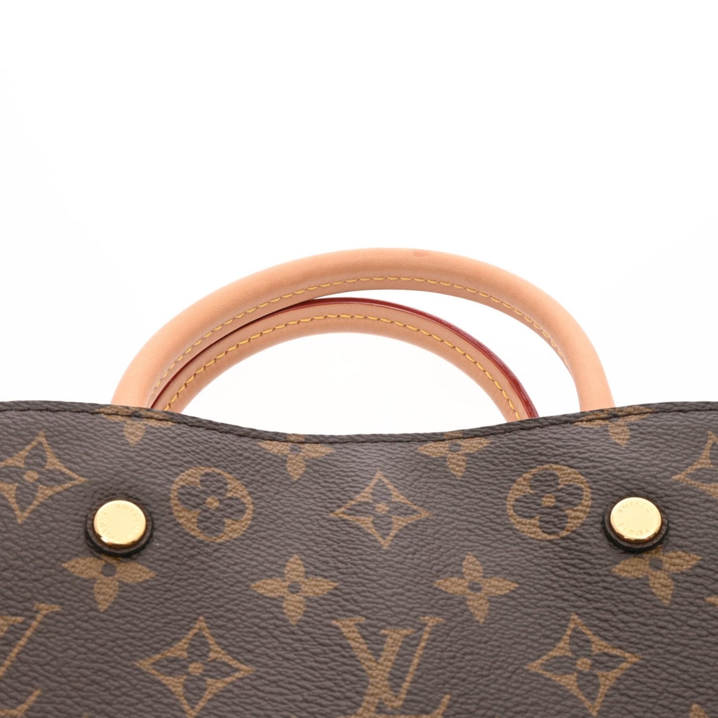LOUIS VUITTON Monogram Montaigne BB Brown M41055 Ladies Canvas Bag