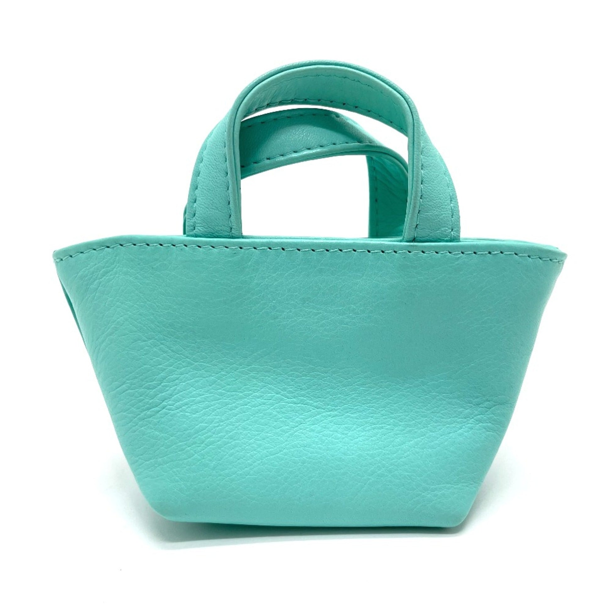 Christian Dior Blue Leather Handbag  