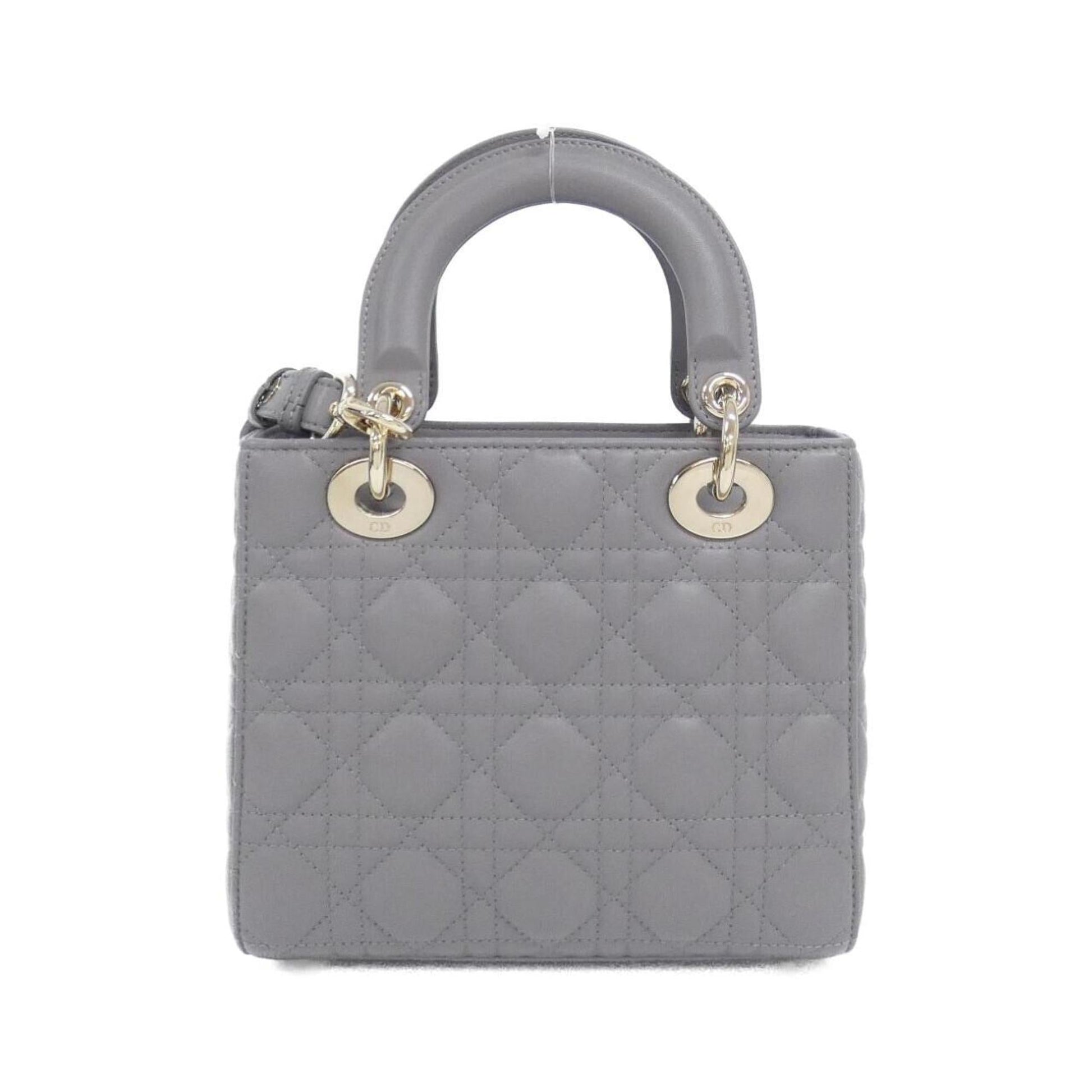 Christian Dior Gold Leather Handbag  