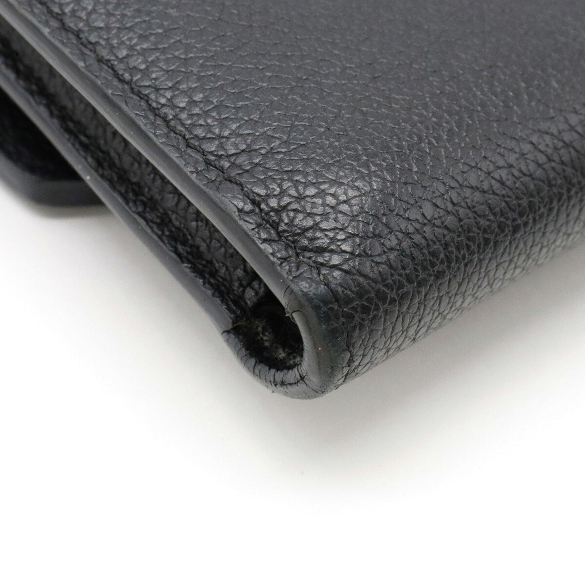 LOUIS VUITTON Portefeuil My Lock Me Leather Noir Black Handbag