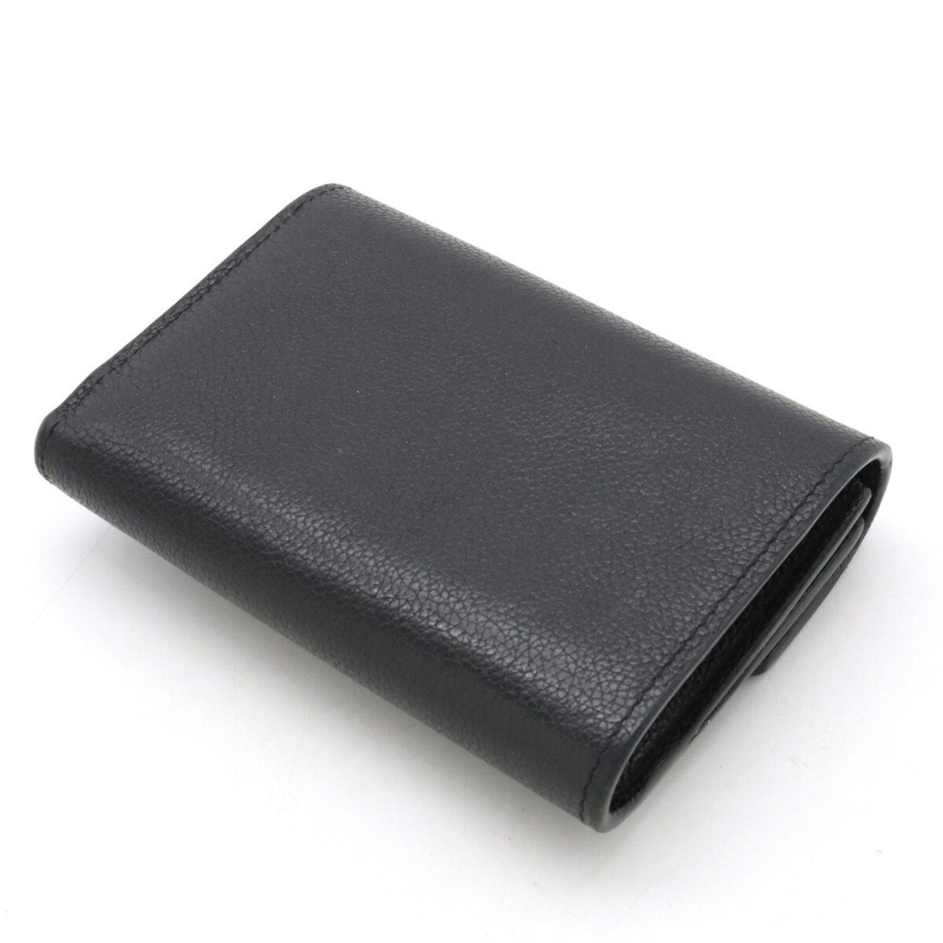 LOUIS VUITTON Portefeuil My Lock Me Leather Noir Black Handbag